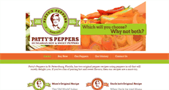 Desktop Screenshot of pattyspeppers.com